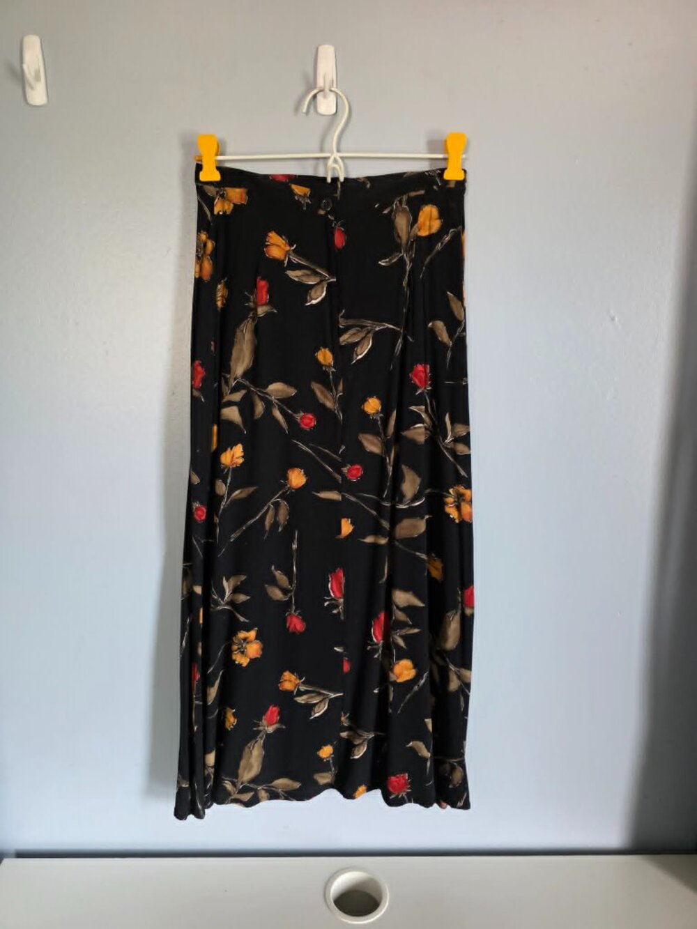 Vintage Ellen Figg Floral Fall Maxi Skirt - Picture 3 of 6